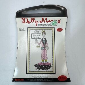 Dolly Mamas Counted Cross Stitch Kit Rise & Whine #019-0437 6" X 10”